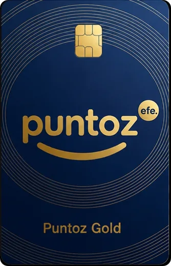Tarjeta Puntoz Gold